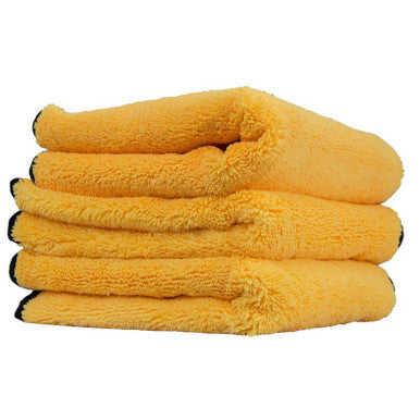 Chemical Guys Professional Grade Microfiber Towel w/Silk Edges - 16in x 16in - 3 Pack - Case of 16 - MIC_506_03