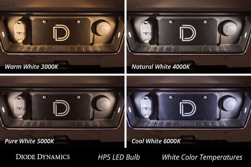 Diode Dynamics C-Light HP5 LED for 2015-17 Subaru WRX STi - Natural White (Pair) - DD0028P - Color Temps