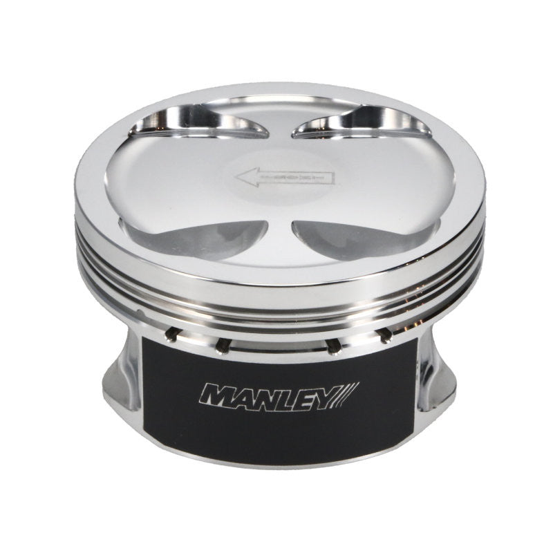 Manley 04+ Subaru WRX STi (EJ257) STD Stroke 99.75mm +.25mm Bore 9.8:1 Dish Piston - Single - 612102C-1 - Angle 2