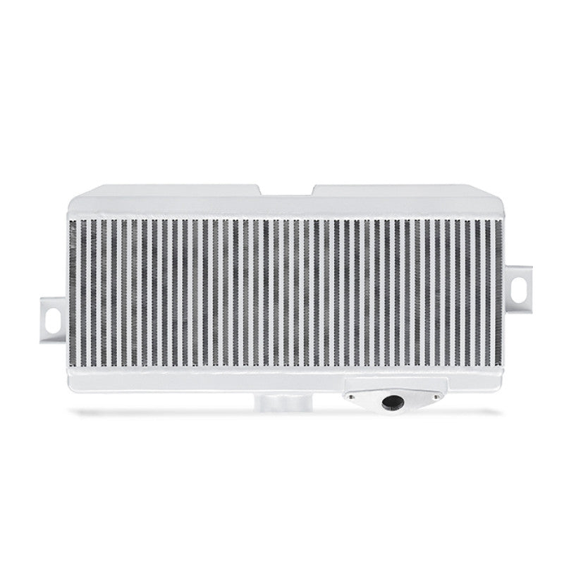 Mishimoto Subaru 08-21 WRX STi Top-Mount Intercooler Kit - Powder Coated Silver & Red Hoses - MMTMIC-STI-08SLRD - Close Up
