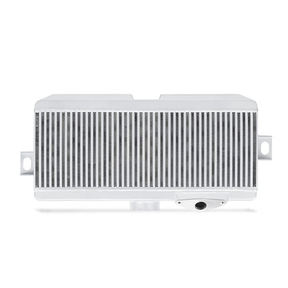 Mishimoto Subaru 08-21 WRX STi Top-Mount Intercooler Kit - Powder Coated Silver & Red Hoses - MMTMIC-STI-08SLRD - Close Up