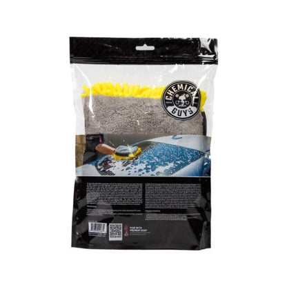 Chemical Guys Three-Way Premium Microfiber Wash Mitt  - Label