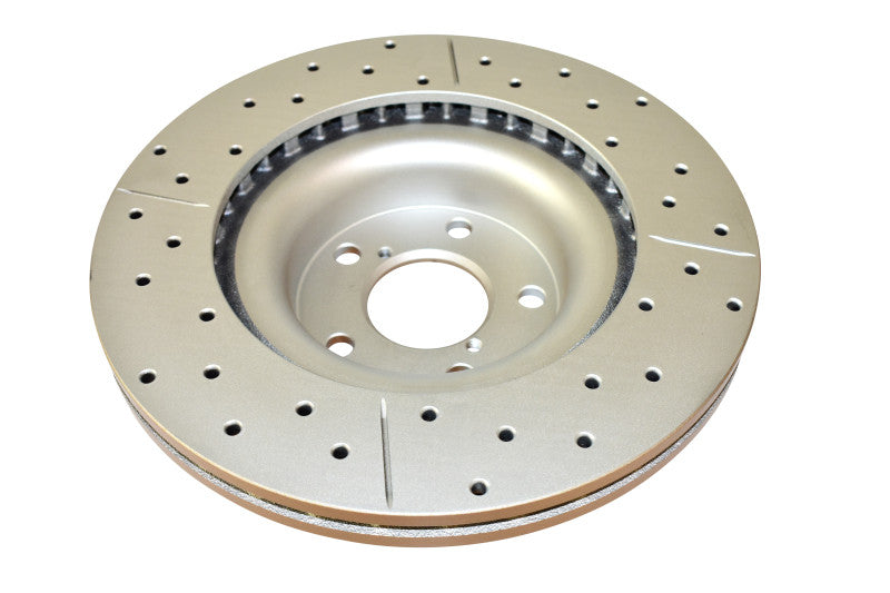 DBA Front Street Series XGold Brake Rotor For 2002-14 Subaru WRX, 13-20 BRZ, 09-13 FXT - DBA650X - Back