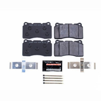 Power Stop Front Track Day Brake Pads For 2020-21 Subaru WRX, 04-17 WRX STI, 17-20 BRZ - PST-1001
