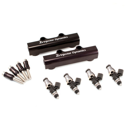 Injector Dynamics 1050cc Injector Top-Feed Conversion Kit For 2004-06 Subaru STI Turbo - Primary