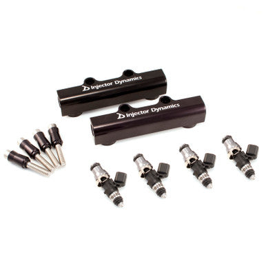 Injector Dynamics 1050cc Injector Top-Feed Conversion Kit For 2004-06 Subaru STI Turbo - 1050.18.01.48.14.4