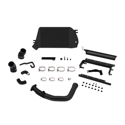 Mishimoto 2015-21 Subaru WRX Top-Mount Intercooler Kit - Powder Coated Black & Black Pipes - MMTMIC-WRX-15BBK - Primary