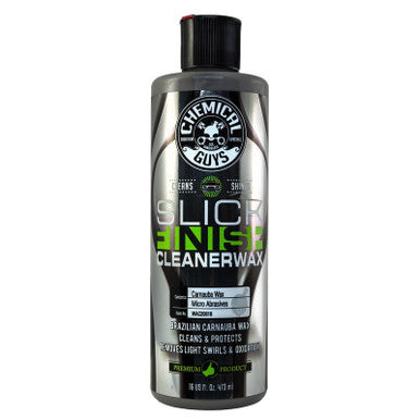 Chemical Guys Slick Finish Cleaner Wax - 16oz - Case of 6 - WAC20616