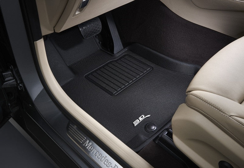 3D MAXpider 2015-2019 Subaru Legacy/Outback Kagu 1st Row Floormat - Black - Installed