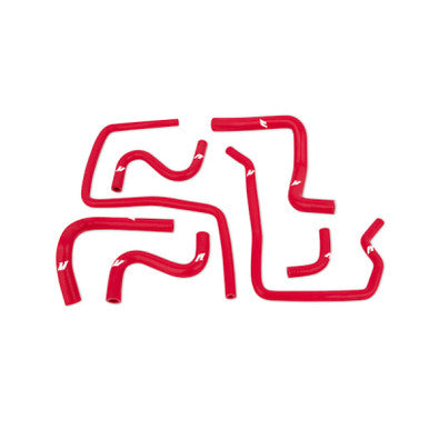 Mishimoto Silicone Ancillary Hoses For 2004-07 Subaru WRX/WRX STI - Red - MMHOSE-SUB-ANC4RD