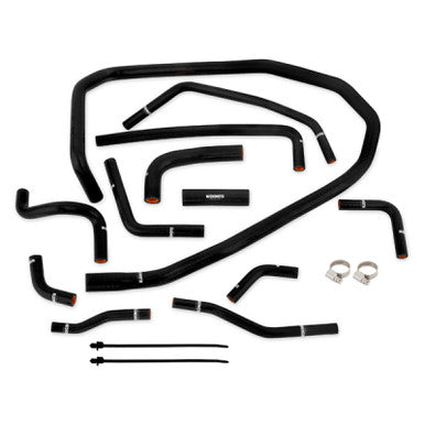 Mishimoto Black Silicone Radiator Coolant Ancillary Hoses Kit For 2015-21 Subaru WRX - MMHOSE-WRX-15ANCBK