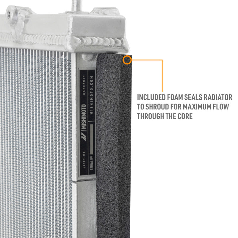 Mishimoto 2022+ Subaru WRX Performance Aluminum Radiator - MMRAD-WRX-22 - Foam Seal