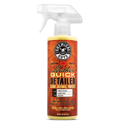 Chemical Guys Leather Quick Detailer Care Spray - Matte Finish