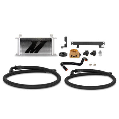 Mishimoto Thermostatic Oil Cooler Kit For 2022+ Subaru WRX - Silver - MMOC-WRX-22TSL