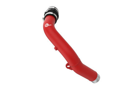 aFe BladeRunner 2-1/2 IN Aluminum Hot Charge Pipe for 2022+ Subaru WRX / 2020+ Outback - Red - 46-20668-R