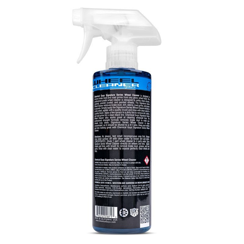 Chemical Guys Signature Series Wheel Cleaner - 16oz - Label