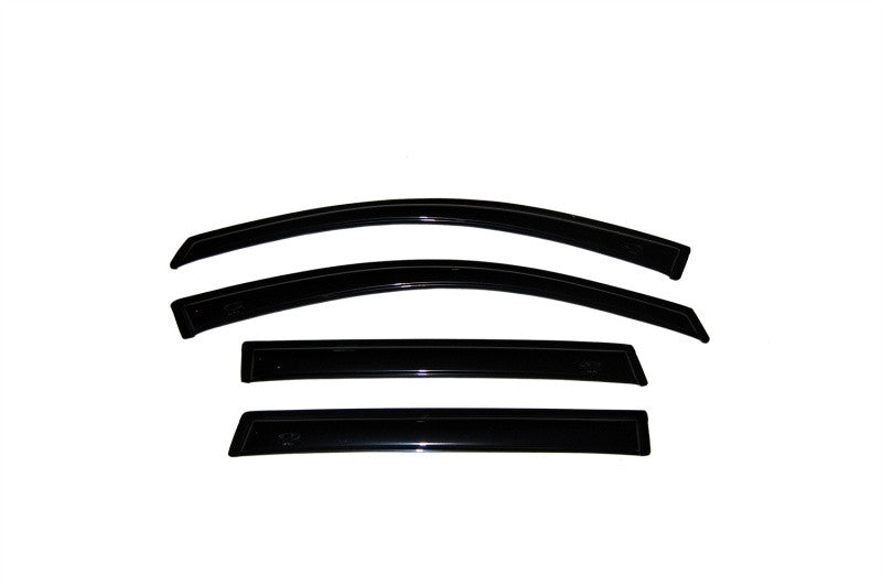 AVS Ventvisor Outside Mount Window Deflectors 4pc for 00-04 Subaru Legacy Wagon - Smoke - 94922