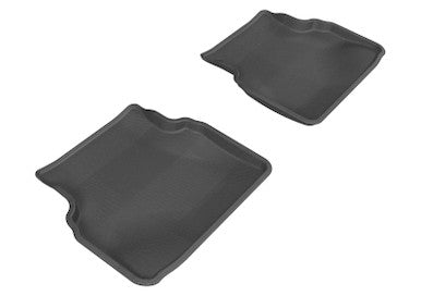 3D MAXpider Kagu 2nd Row Floor Mat for 2002-2007 Subaru Impreza  - Black - L1SB01021509