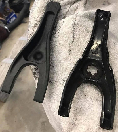 Verus Engineering Forged Clutch Fork - Subaru WRX- Compared
