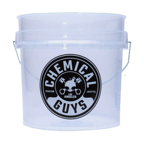 Chemical Guys Heavy Duty Ultra Clear Detailing Bucket