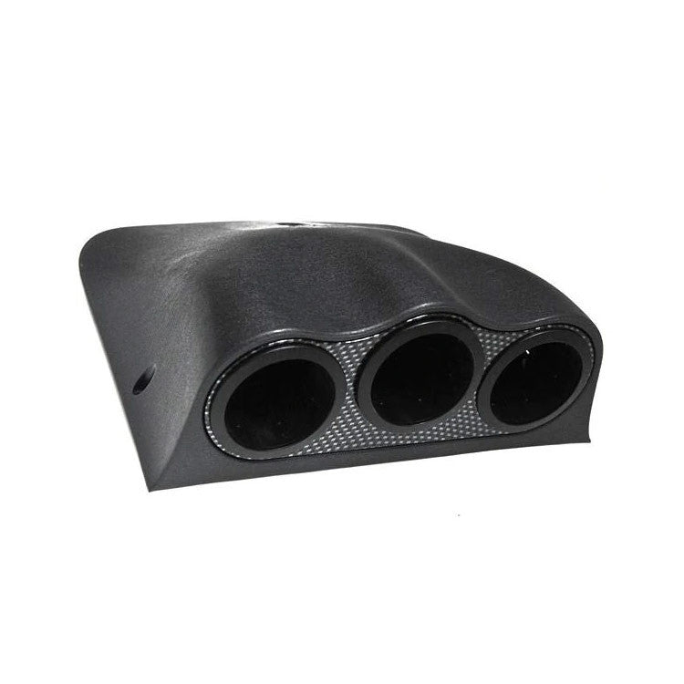 ATI ez-Pod 52mm-60mm Center Dash Triple Gauge Pod  for 04-10 Scion tC - Chrome Face Plate