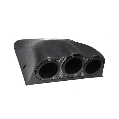 ATI ez-Pod 52mm-60mm Center Dash Triple Gauge Pod  for 04-10 Scion tC - Chrome Face Plate