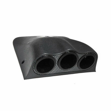 ATI ez-Pod 52mm-60mm Center Dash Triple Gauge Pod for 04-10 Scion tC - Carbon Face Plate