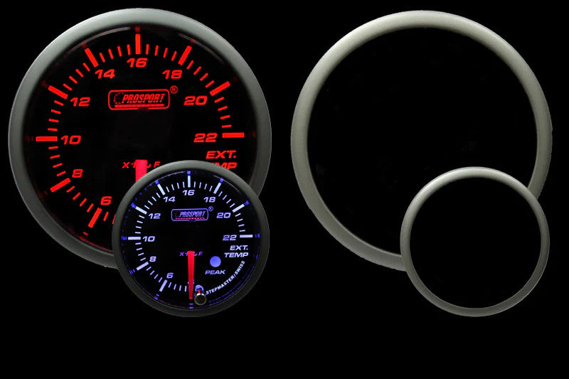 Prosport 52mm Premium Amber / White EGT Gauge - On/Off