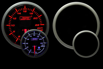 Prosport 52mm Premium Amber / White EGT Gauge - On/Off