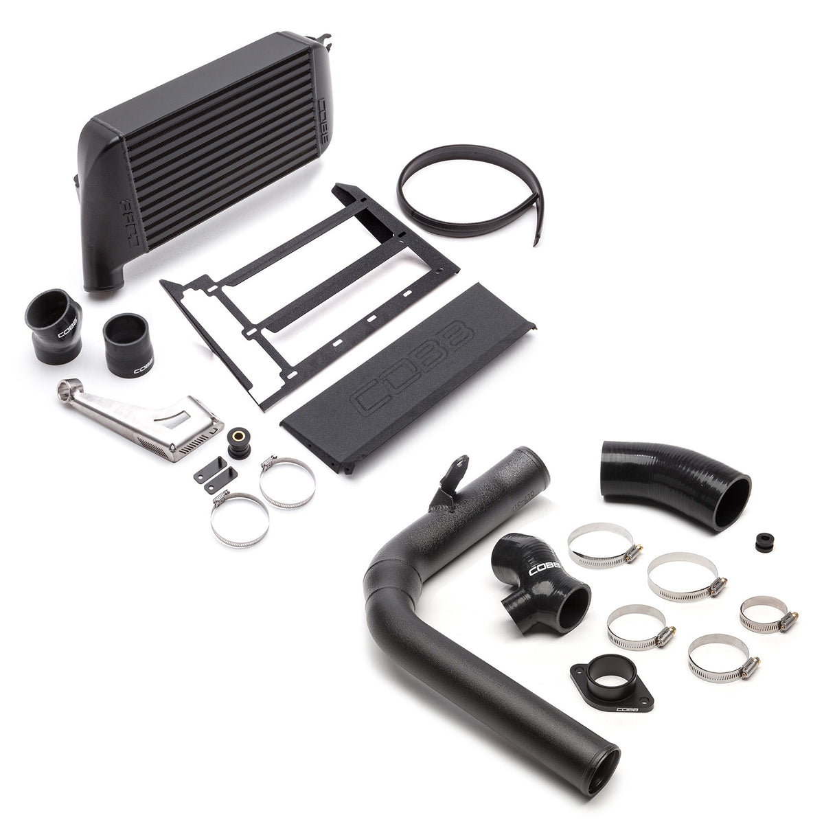 COBB Top Mount Intercooler Kit For 2015-21 Subaru WRX - Black