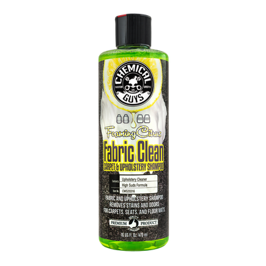 Chemical Guys Foaming Citrus Fabric Clean Carpet/Upholstery Shampoo And Odor Eliminator - Case of 4 - CWS203