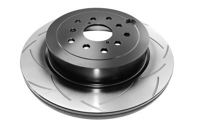 DBA Rear Street Series T2 Slotted Brake Rotor For 2015-17 Subaru WRX STI - DBA2656S-10