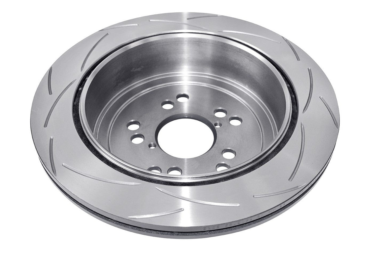 DBA Rear Street Series T2 Slotted Brake Rotor For 2022+ Subaru WRX, 13-20 BRZ - Back