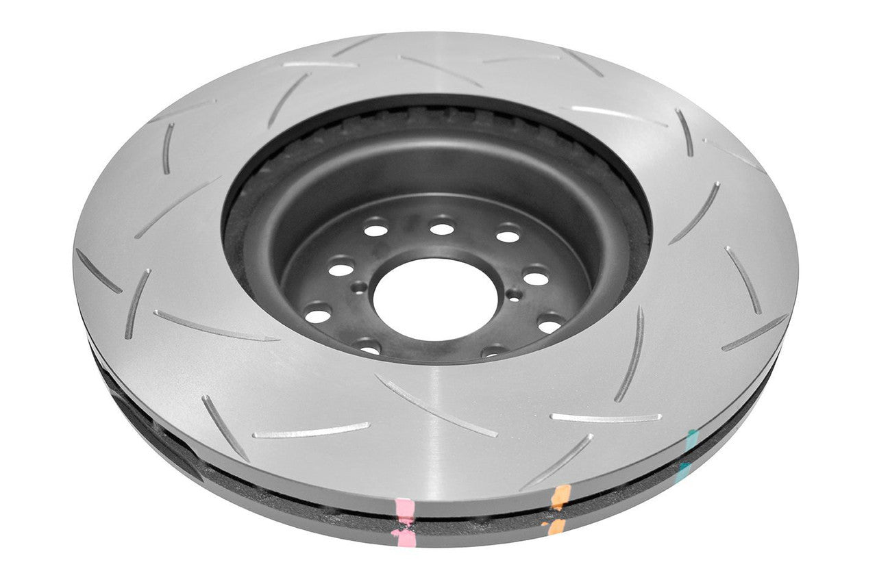 DBA Front 4000 Series T3 Slotted Brake Rotor For 2015-21 Subaru WRX, 05-09 LGT - Back