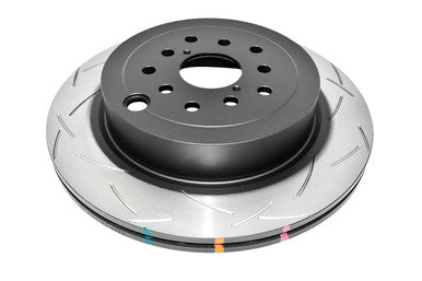 DBA Rear 4000 Series T3 Dual-Drilled Brake Rotor For 2008-14 Subaru WRX, 08-17 WRX STI - DBA42656S-10