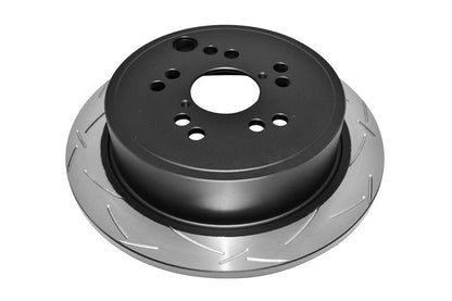 DBA Rear 4000 Series T3 Slotted Brake Rotor For 2008-21 Subaru WRX, 04-16 Forester XT
