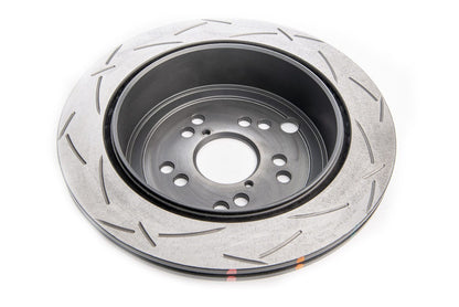 DBA Rear 4000 Series T3 Slotted Brake Rotor For 2013+ Subaru BRZ - Back