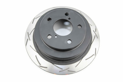 DBA Rear 4000 Series T3 Slotted Brake Rotor For 2002-05 Subaru WRX, 98-05 Impreza 2.5L RS