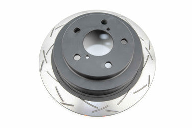 DBA Rear 4000 Series T3 Slotted Brake Rotor For 2002-05 Subaru WRX, 98-05 Impreza 2.5L RS - DBA4644S