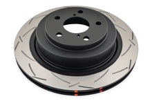 DBA Rear 4000 Series T3 Slotted Brake Rotor For 2006-07 Subaru WRX, 05-08 Legacy GT
