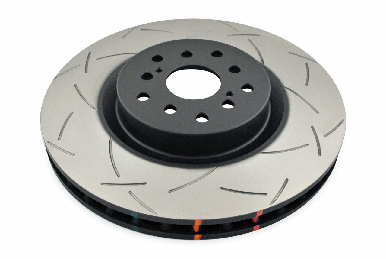 DBA Front 4000 Series T3 Slotted Brake Rotor For 2008-14 Subaru WRX w/ Brembo, 04-17 WRX STI