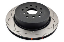 DBA Rear 4000 Series T3 Slotted Brake Rotor For 2004-07 Subaru WRX STI - DBA4655S-10