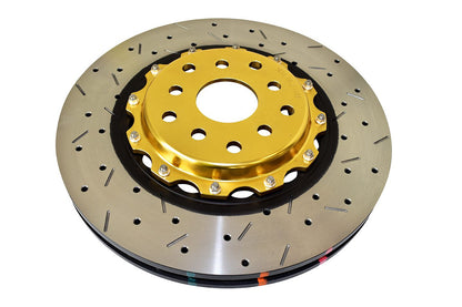 DBA Front 5000 Series XS Drilled & Slotted Brake Rotor For 2004-17 Subaru WRX STI, 17-20 BRZ w/ Brembo Kit (Perf Pkg)