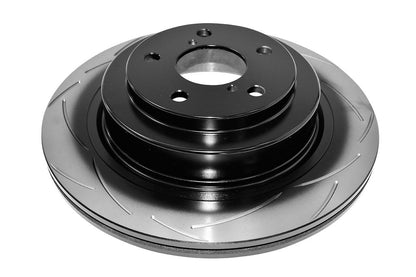 DBA Rear Street Series T2 Slotted Brake Rotor For 2006-07 Subaru WRX, 05-08 LGT