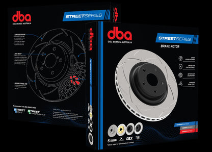 DBA En-Shield Standard Front Street Series Brake Rotor For 2008-14 Subaru WRX STI