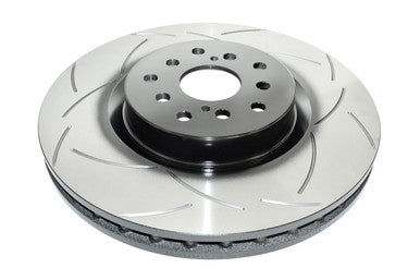DBA Front Street Series T2 Brake Rotor 10 Stud Hole Slotted Rotor For 2004-16 Subaru WRX STI - DBA654S-10