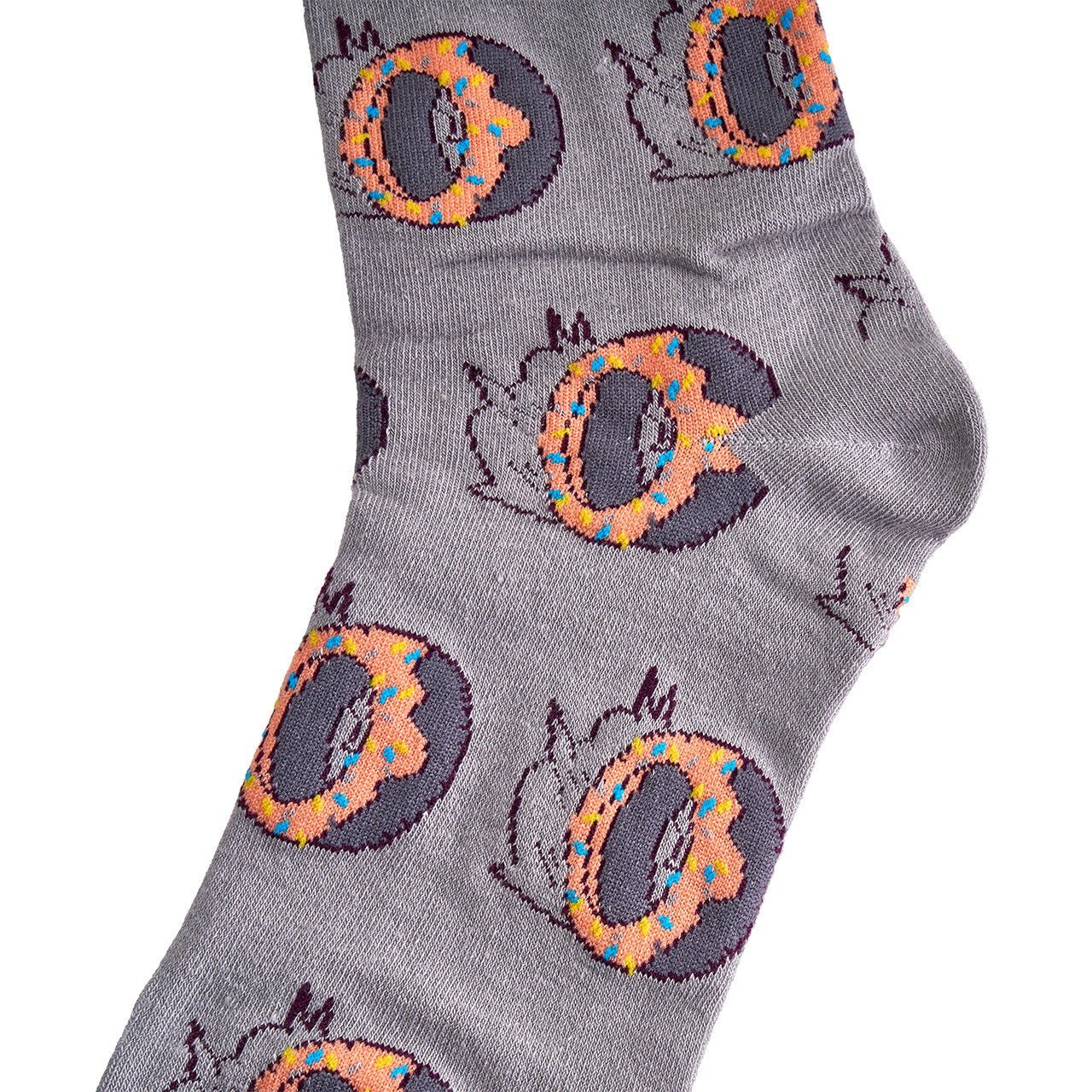 Burnout Beignet Socks - Close Up