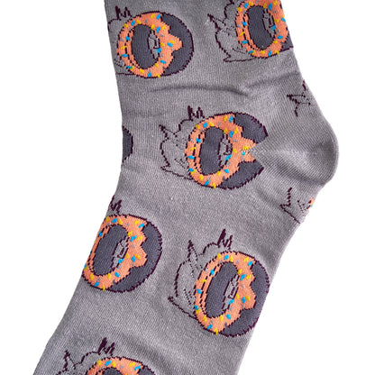 Burnout Beignet Socks - Close Up