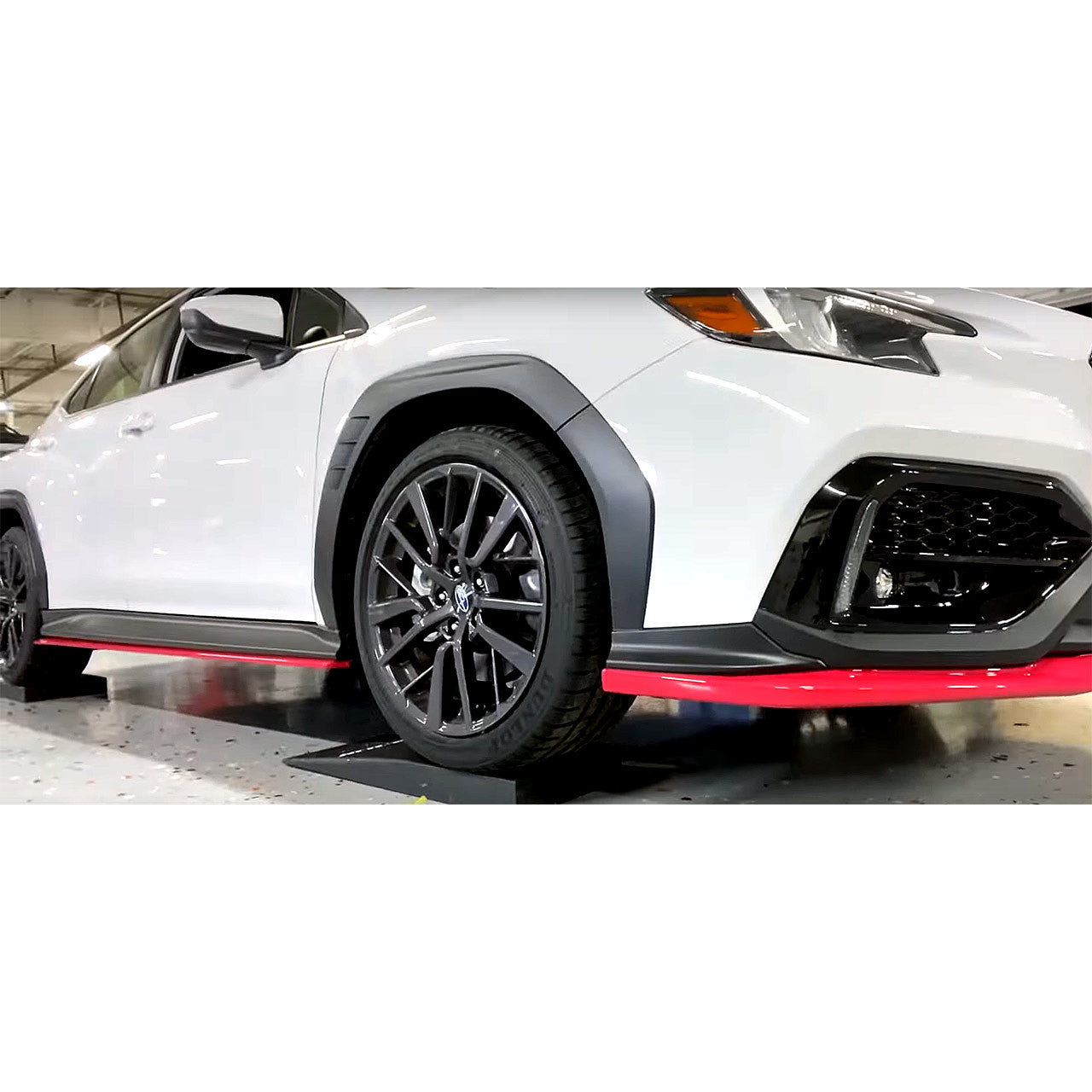 Subaru FHI STI Side Under Spoiler for 2022-24 WRX - Installed