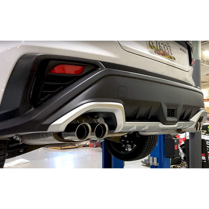 Subaru FHI Rear Bumper Diffuser for 2022-24 WRX - Installed